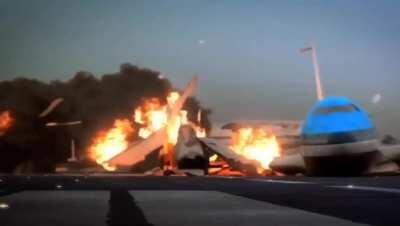 If anyone wants the pan am and KLM collision impact video in HD there ya go