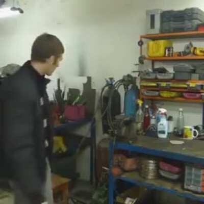 Hitting this gas tank