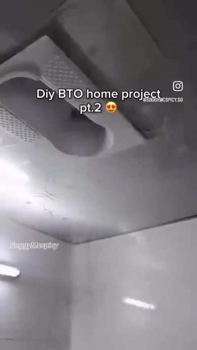 Toilet style shower on the top…. Just why?