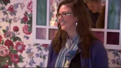 THROWBACK TUESDAY: Gordon discovers fetichist pole bar above his bed at the Cambridge Hotel, before proceeding to knock it off the wall.