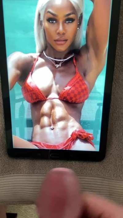 Jade Cargill’s super fit body and pretty face made me erupt