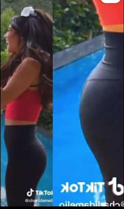 Charli D’amelio’s ass in legging is gonna make me nut today😍😍