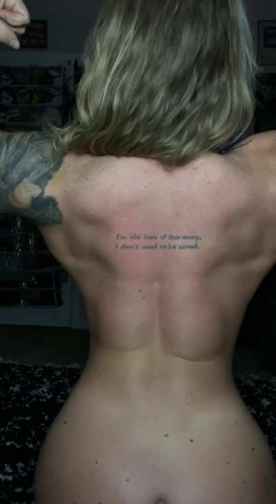 Say one word about my body🥰
