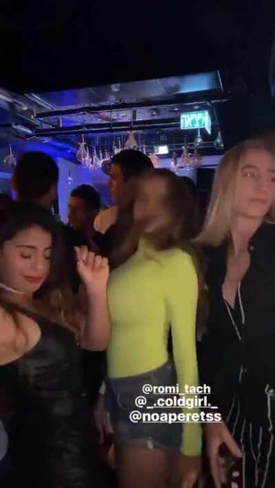 She really stands out 😨