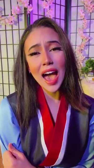 Mulan cosplay (@goddessvox)