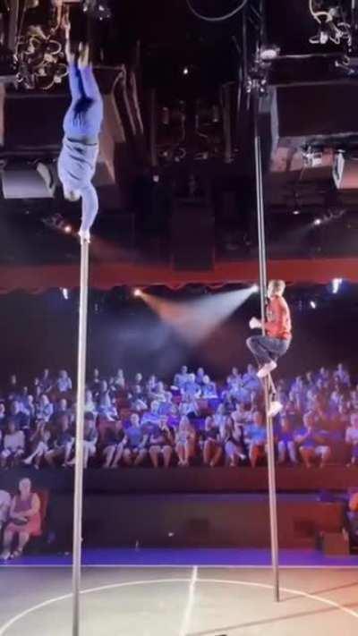 Pole gymnastics