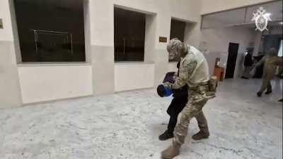 Footage of suspects in the terrorist attack in Crocus from the Investigative Committee.