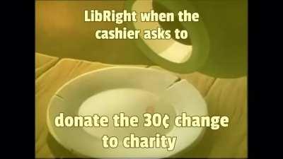 “Voluntarily donate”