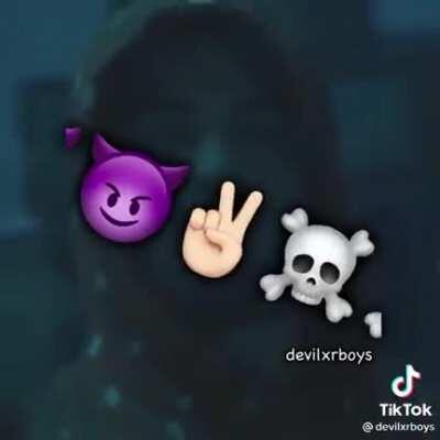 Po, un bej editime me emoji ne TikTok...