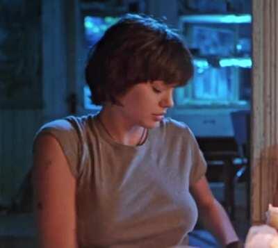 A 21 Year Old Angelina Jolie Revealing Her Perfect Breasts