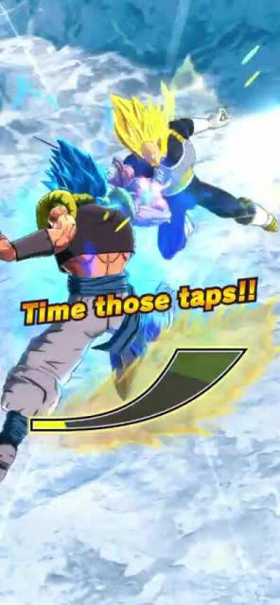 Lmao I just noticed that when Gogeta wins a strike clash he calls his opponent a dumb~~~ (can’t say it or the bot will take the post down) tell me if this was already posted I’ll delete