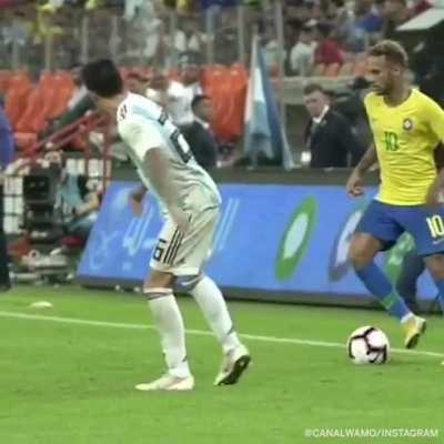 He's got the best seats in the house.