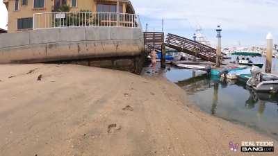 Beach Piss GIF by anon_nona_anon