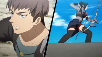 Are these suppose to be figthing scenes?