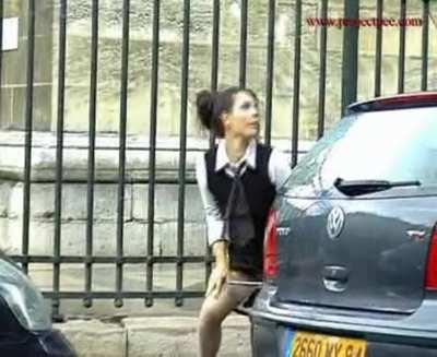 Peeing in the Street