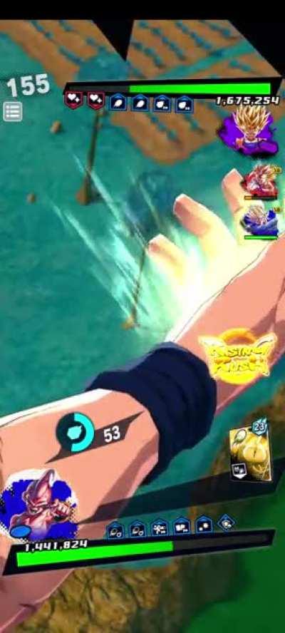 1 Kid Buu (Solo) vs 3 Hybrids HIGH RANK PVP - Who is scared about Son Family/Hybrids? Not ME