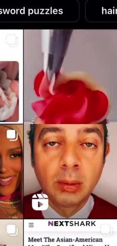 blursed discover page