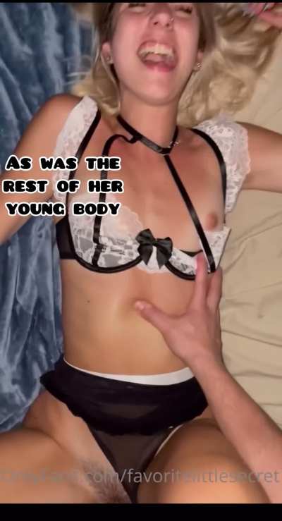 Your daughter is upset after no one FUCKED her after homecoming, so her DADDY has to BREED her