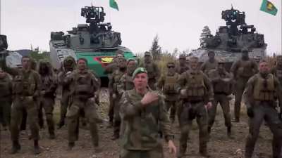 After a strong worded letter to deter Trump, Europe unleashes its most powerful weapon! Dancing soldiers! Your move Trump!