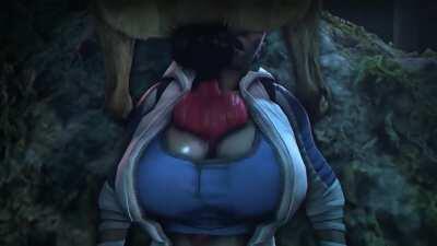 Cassie Cage titfucked (johndoe1970) [Mortal Kombat]