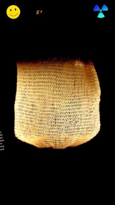 Radioactive toothpaste