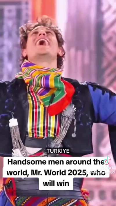 TIL there is a Mr. World pageant where contestants introduce their countries wearing a cultural outfit and USA’s culture is superheroes apparently