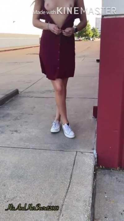 Just because I have to keep my distance, doesn’t mean I can’t [F]lash at Target!