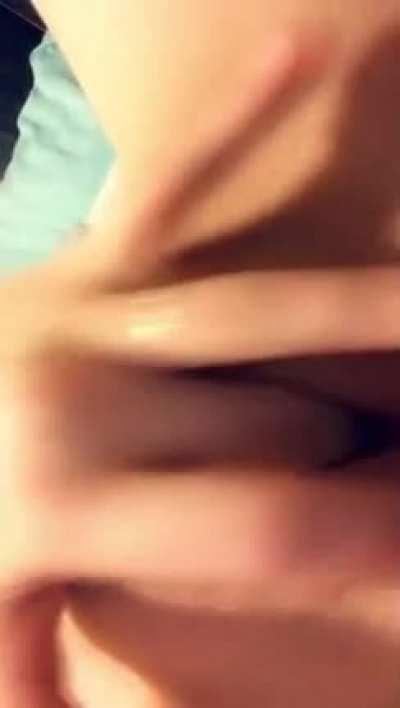 close up of me fingering my tight lil hole