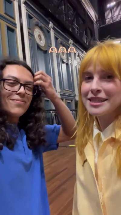 Hayley sings happy birthday for a fan @arturo_usma2002