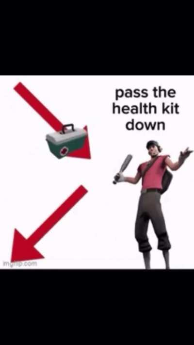 Guys, pass the heath kit down pls
