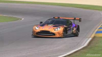 DarkRacecarUK (british car), DarkViperAU racecar livery for the Aston Martin Vantage GT3 Evo (Iracing)