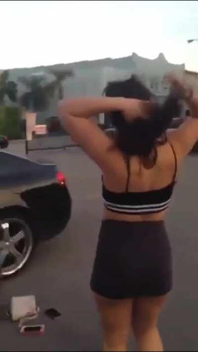 It ain’t a fight, till tits fly out