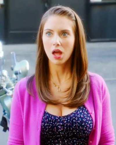 Surprised doe-eyed Annie