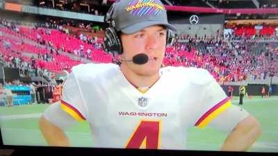 This man is an inspiration, I'm getting emotional just watching this. What a great guy. Hail to the Football Team baby!