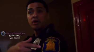 NYC Cops get lectured for not identifying themselves.