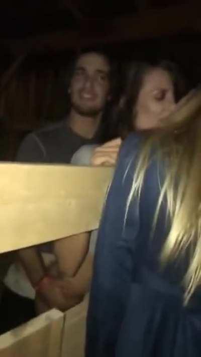 Kissing Her Best Friend While She'S Getting Fucked Outdoor