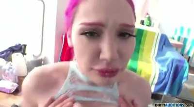 Beautiful tits getting fucked