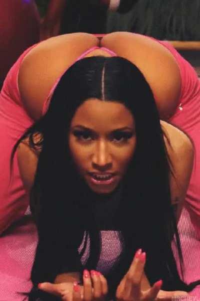Nothing more Id love than for me to enter my room and see Nicki Minaj on my bed like this