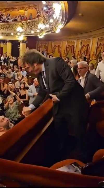 Parece un buen tipo Milei