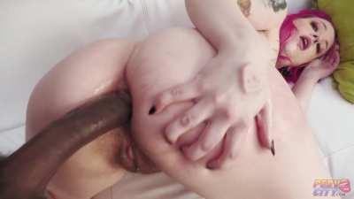 Interracial Anal for Tattooed Slut Lady Lazarus