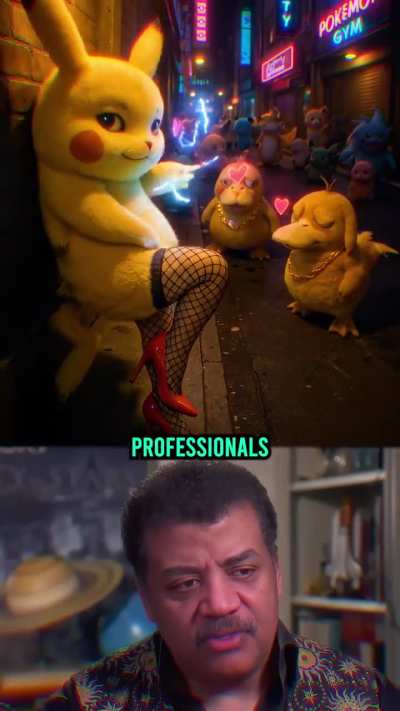 Pokemon-Socio Economic Evolution explained by Neil DeGrasse Tyson