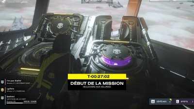 what's he doing in his hellpod?