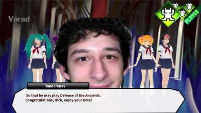 Secret YandereDev boss fight in SMT IV