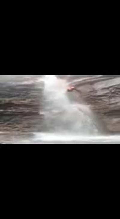 HMRB while I abseil through this waterfall