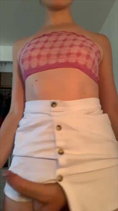 nothing hits like a pretty girl with a big, pretty cock