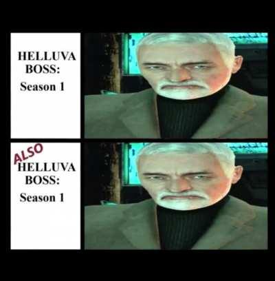 Meme from Helluva Boss memes sub but someone replaced the pictures 