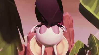 There's a lot of neat moments in Sonic Prime, but I really appreciate this one part where Rouge is actually behaving like a bat.