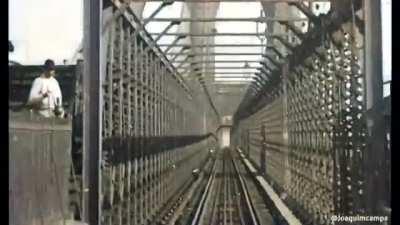New York City 1899, Across Brooklyn Bridge.
