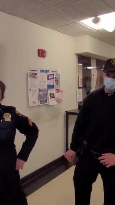 to intimidate an auditor