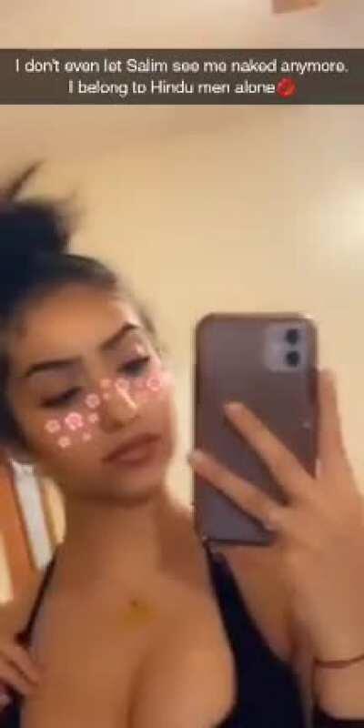 Salim ki biwi ban gyi Hindu ki randi... 😂